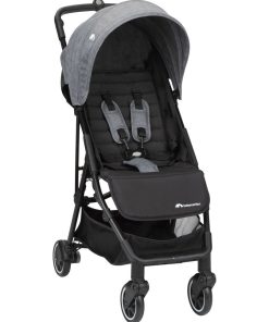 BEBECONFORT Poussette canne ultra compacte TEENY 3D, de 0 à 4 ans environ (22kg) Black Chic - Noir Gris