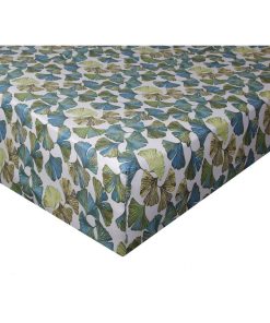 Blanc Avenue Drap Housse Satin De Coton - Vert