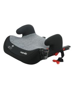 Siège Auto Rehausseur Bas Topo Easyfix Groupe 3 (22-36kg) - Nania Silver - Gris chiné