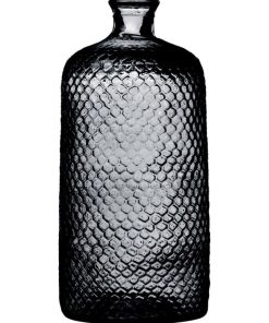 Vase Serena verre recyclé 7L D18.5 H42 - Transparent