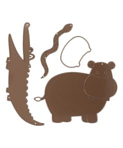 Matrices de découpe hippopotame et cie - N/A