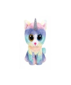 ty' Heather Le Chat Licorne Small - Bleu
