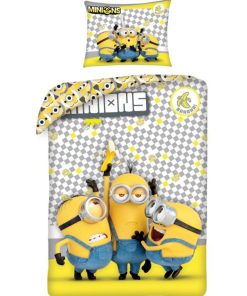 Parure de Lit Bébé Coton - Jaune