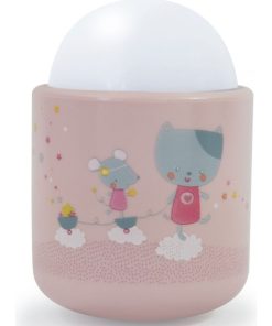 Veilleuse nomade rose Lolabella - Rose