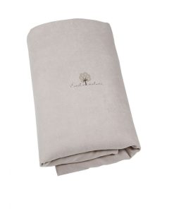 Eveil Et Nature Edredon Velours Coton Bio - Beige
