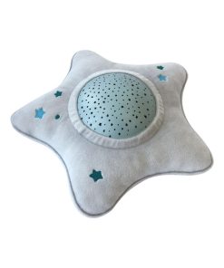Veilleuse peluche étoile Milky Way - Gris