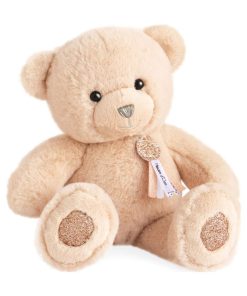 Coffret peluche ours Charms beige (24 cm) - Beige