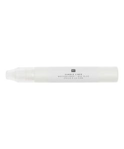 Colle à la cire pour bougie 30 ml - Blanc