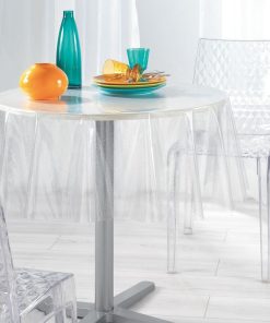 Nappe Imperméable Ronde Paillettes - Transparent