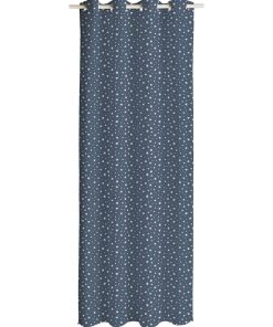 Rideau ETOILES - Bleu gris