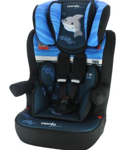 Siège Auto Imax Groupe 1/2/3 (9-36kg) Adventure Shark - Bleu Blanc