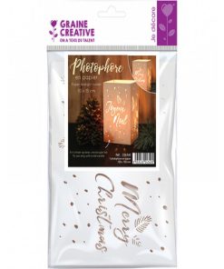 Photophore Papier Joyeux Noel - N/A