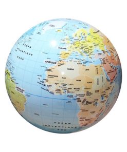 Globe gonflable 42cm Pays et Villes du Monde - N/A