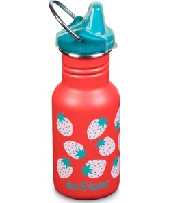 Gourde Inox 355 ml bouchon Sippy Strawberries - Multicolore
