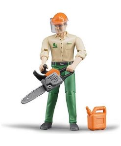 Ouvrier forestier avec accessoires - N/A