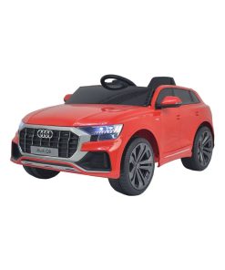 HAPPY GARDEN - Voiture électrique, Audi Q8 - Rouge