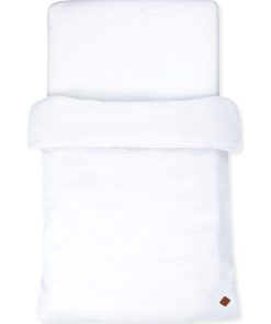 Housse de couette en gaze de coton, Jeanne - Blanc