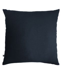 Taie d'oreiller Double Gaze Coton Collection Gaia - Bleu marine