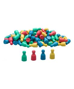 Lot de 100 pions colorés - N/A
