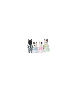 5181 'sylvanian Families' Famille Chat Bicolore - N/A