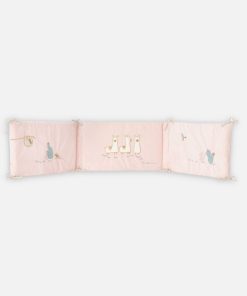 Tour de lit Veloudoux Moris & Sacha - Rose