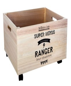 Coffre à roulettes XXL Ranger - Beige