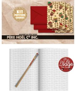 Kit De Jolie Papeterie Cookies | Kit De Papeterie de Noël | Petit Cadeau De Noël - N/A