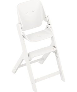 MAXI COSI Nesta Chaise haute bois évolutive avec Kit nouveau-né , De la naissance à 99 ans, White - Blanc