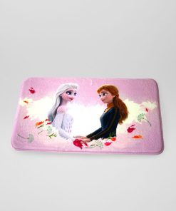 Tapis 'La reine des neiges' - rose