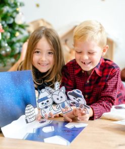 Kit Diy Noël Enfant | Loisirs Créatifs Pour Noël | Création De Marionnettes - N/A