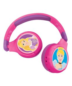 Casque Sans Fil Bt Confort Pour Enfants Avec Limitation De Son Design Princesses - N/A