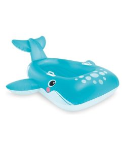 Baleine à chevaucher - Bleu
