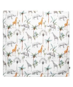 Tapis de parc, tapis d'éveil réversible, Safari - Multicolore