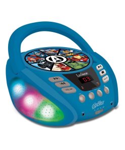 Lecteur Cd Bluetooth Avengers Avec Effets Lumineux - N/A