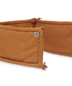 Tour de lit Bliss Knit Caramel (pour lit 60 x 120 et 70 x 140 cm) - Marron