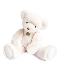 Peluche géante Ours Marlon Vintage (60 cm) - Ecru