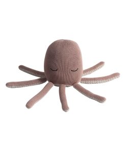 Peluche en coton poulpe - Rose pâle