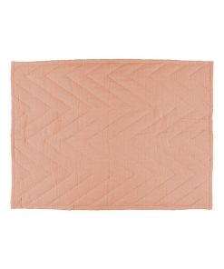 Couverture cotton 75x100cm BLISS rose - Rose