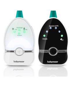 Babyphone Audio 500m easy Care Babymoov - Blanc