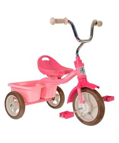 Tricycle fille rose avec benne - Italtrike - Rose