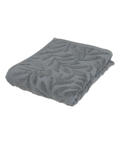 Serviette de toilette tencel Ciselle - gris anthracite