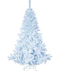 Sapin de Noël élégant blanc 150 cm - Blanc