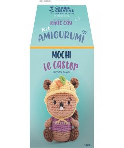 Kit Amigurumi Castor Crochet - N/A