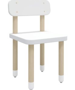 Chaise en bois blanc pour enfant Flexa - Blanc