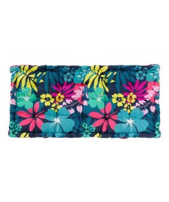 Coussin palette 60x120 cm Hawai coton - Bleu