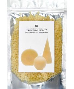 Cire d'abeille en pastilles 200 g - Jaune
