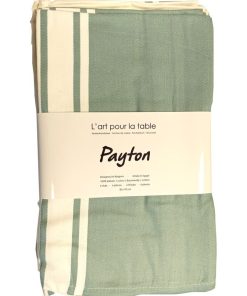 Lot de 6 torchons 50x70 Payton minéral coton - Bleu