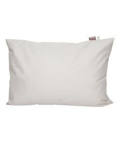 Taie d'oreiller en coton bio naturelle (40 x 60 cm) - Beige