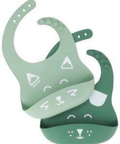 Bavoirs Silicone Babymoov - Vert