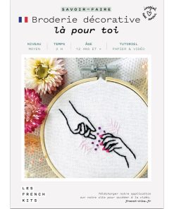 Coffret DIY - Broderie décorative - Solidarité - N/A